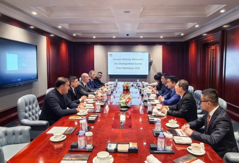 XRİTDX “Huawei” şirkətinin informasiya təhlükəsizliyi prosesləri ilə tanış olub
