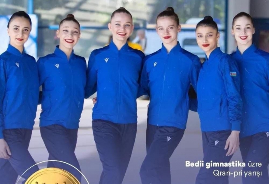 Azerbaijani gymnasts win gold medal at Grand Prix in France