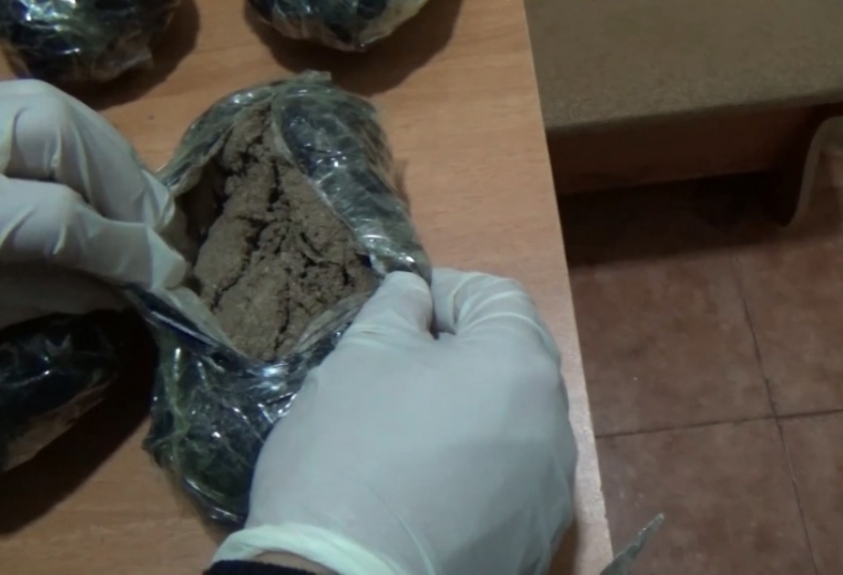 Samuxda narkokuryerlik edən şəxs saxlanılıb