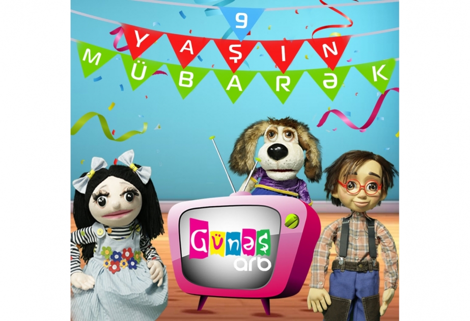 Azərbaycanın ilk uşaq televiziyası olan “ARB Günəş” 9 yaşında VİDEO