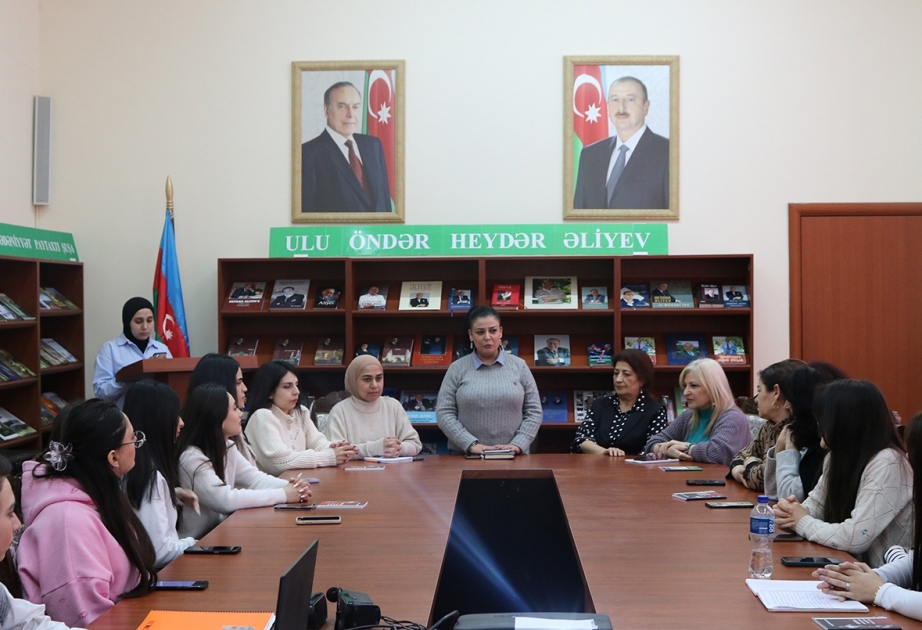 Gənclər Kitabxanasında “Narkomaniya bəşəriyyətin faciəsidir” adlı disput təşkil edilib