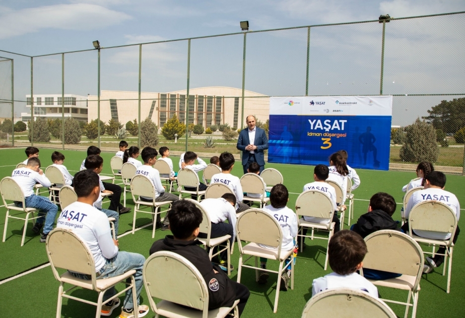 Стартовал третий спортивный лагерь YAŞAT