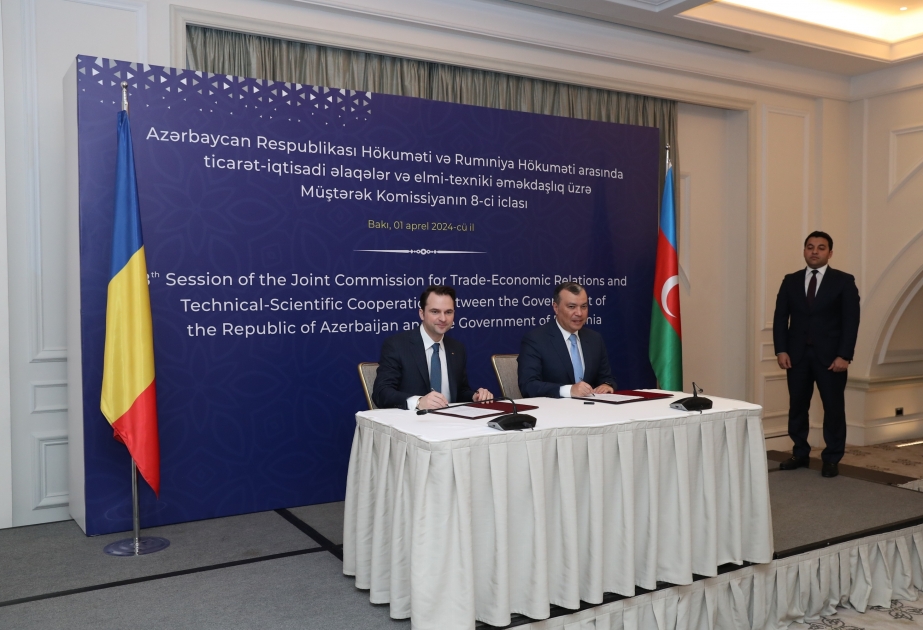 Azerbaijan, Romania ink MoU on cooperation in food safety VIDEO