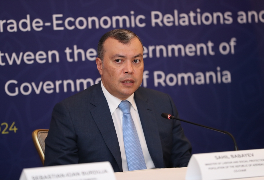 Министр: Объем товарооборота между Азербайджаном и Румынией в прошлом году составил 670 млн долларов