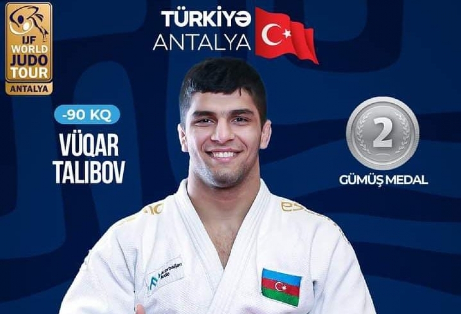 Judoka Talibov grabs another silver for Azerbaijan at Antalya Grand Slam 2024
