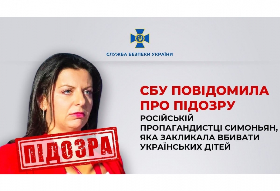Marqarita Simonyan Ukraynaya qarşı cinayətlərdə ittiham edilir