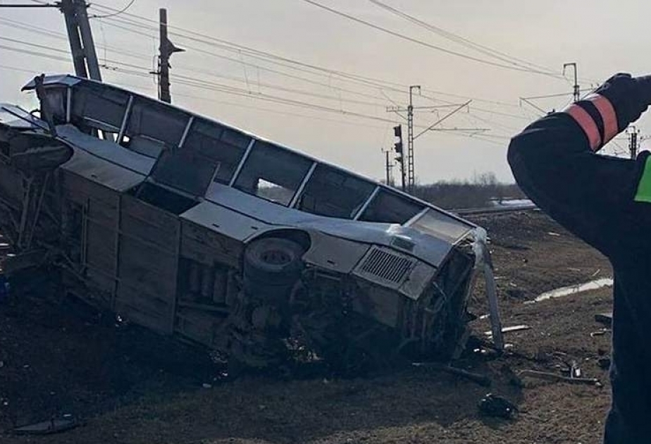 Eight people reported dead in Russia’s Yaroslavl Region after train collides with bus