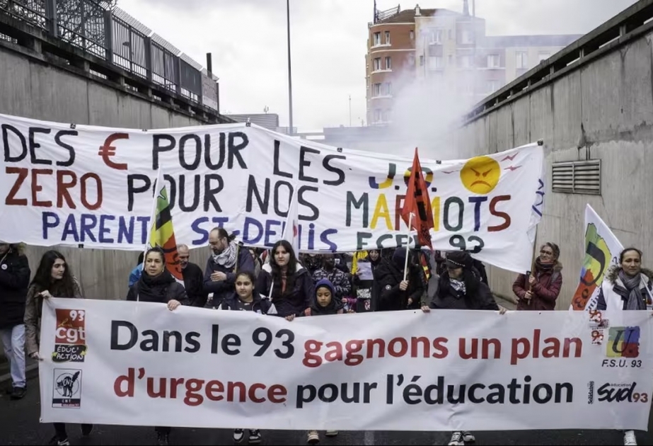 Seine-Saint-Denis departamentində məktəblərdə 5 min kadr çatışmır