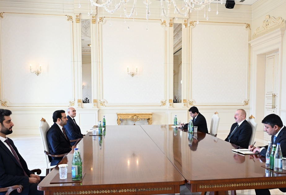 El Presidente de Azerbaiyán recibe al Secretario General del Consejo Musulmán de Ancianos