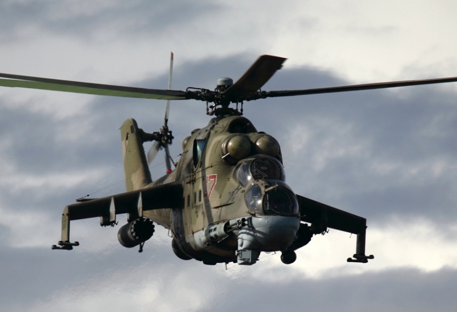 Rusiya helikopteri Gürcüstan ərazisində məcburi eniş edib