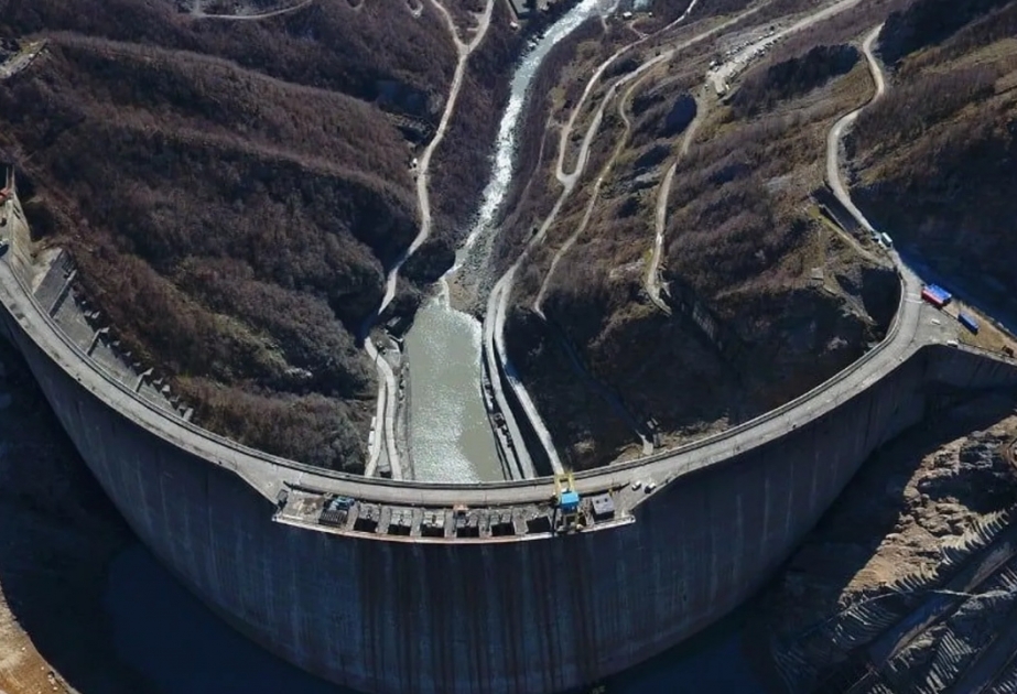Gürcüstanın ən böyük su elektrik stansiyası fəaliyyətini dayandırıb