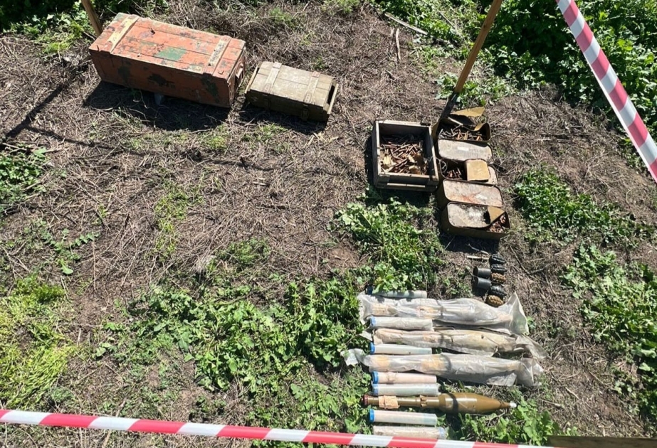Se han encontrado municiones en Gubadli
