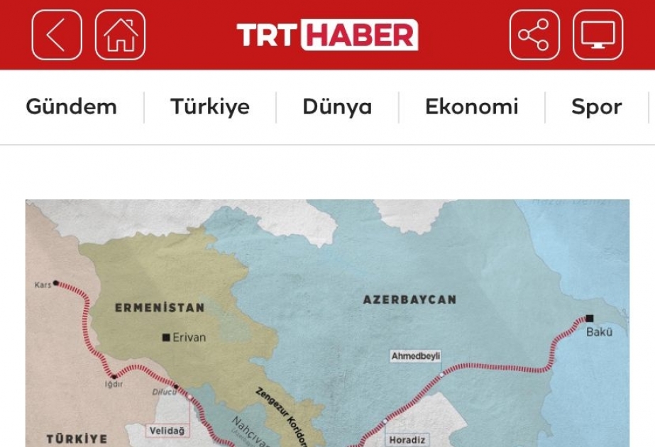 “TRT Haber”: Fransanın Ermənistandakı nümayəndələri: Hədəf Türkiyədir?