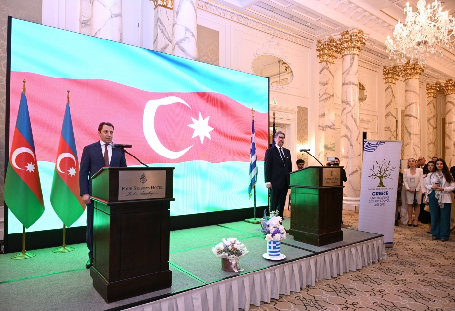 Bakıda Yunanıstanın Milli Günü qeyd olunub