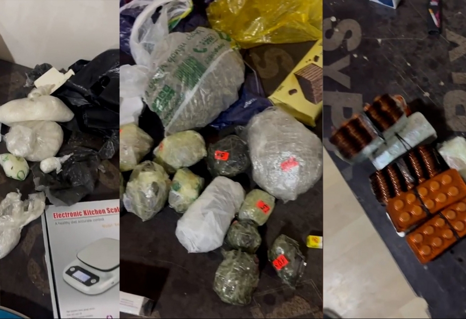 Bakıda saxlanılan narkokuryerlərdən 2 kiloqram narkotik vasitə aşkarlanıb VİDEO
