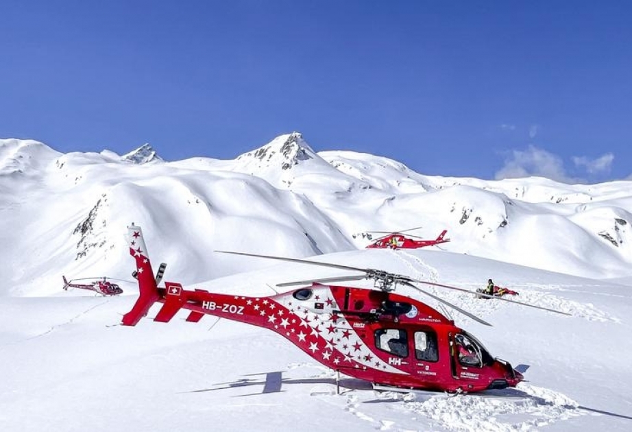 İsveçrədə helikopter qəzasında 3 nəfər ölüb
