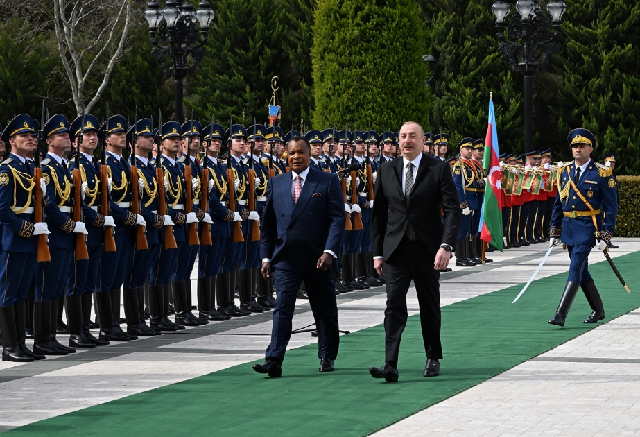 Состоялась церемония официальной встречи Президента Конго Дени Сассу-Нгессо ВИДЕО