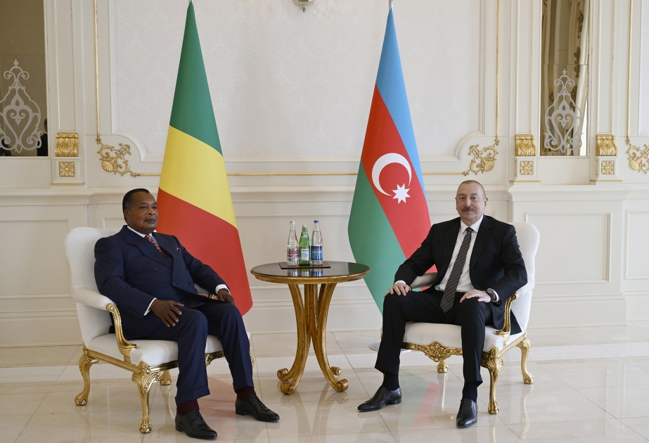Les présidents azerbaïdjanais et congolais ont eu un entretien en tête-à-tête MIS A JOUR VIDEO