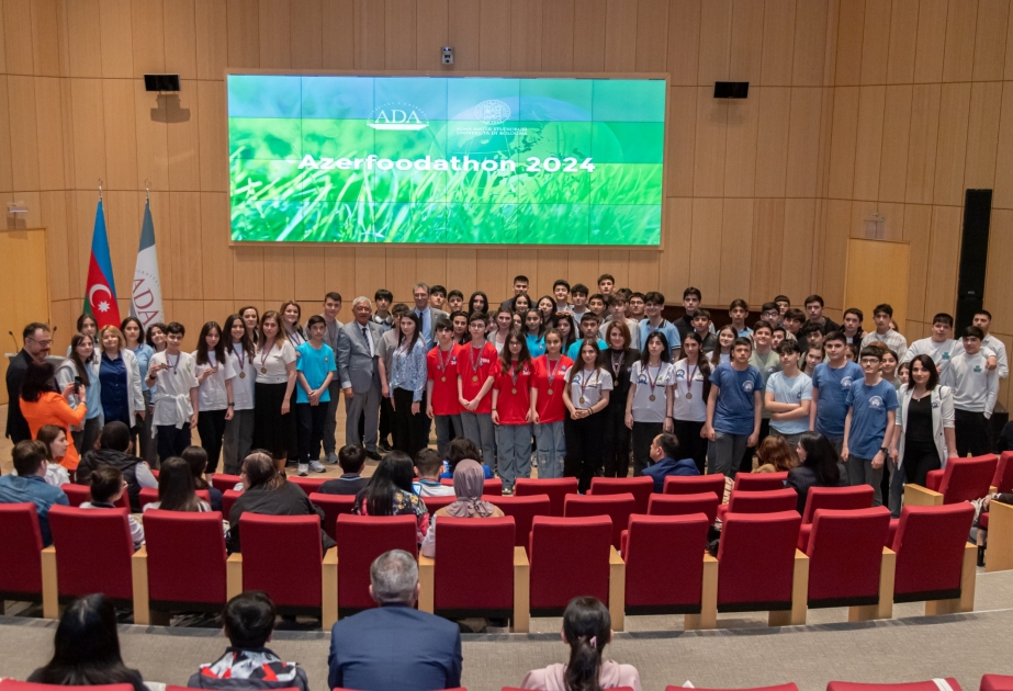 ADA Universitetində “Azerfoodathon” müsabiqəsinin mükafatlandırılma mərasimi keçirilib