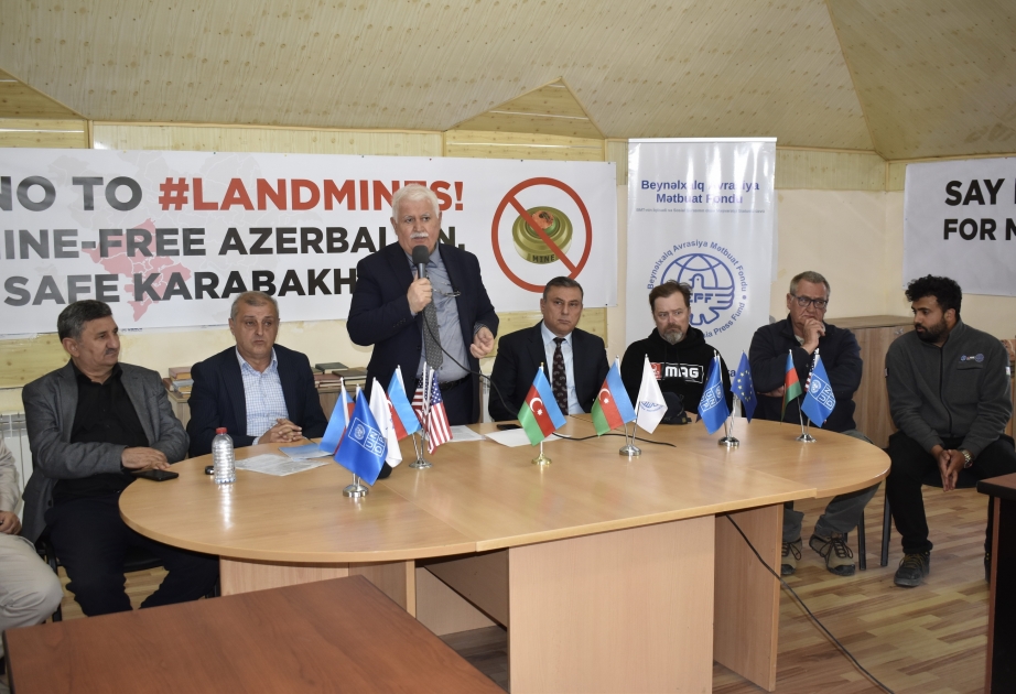 Ermənistanın mina terrorundan zərərçəkənlər və QHT-lər dünya ictimaiyyətinə müraciət ediblər VİDEO