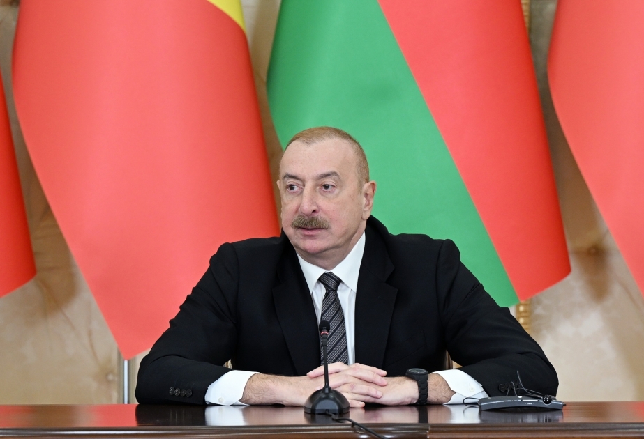 Президент Ильхам Алиев: Уверен, что между Конго и Азербайджаном установятся крепкие дружественные отношения ВИДЕО