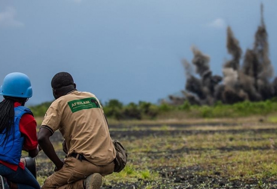 On average, one person is killed or injured by explosive device every hour, UN says