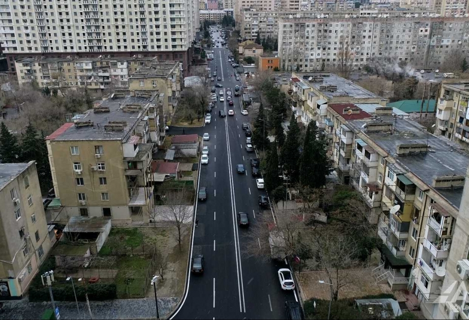 Həsən Məcidov küçəsində aparılan təmir işləri başa çatıb