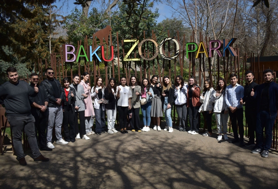 Tələbələr Bakı Zooloji Parkında elmi seminar keçiriblər