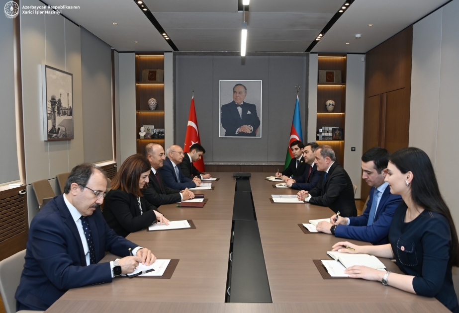Jeyhun Bayramov, Mevlud Cavusoglu mull post-conflict situation in region