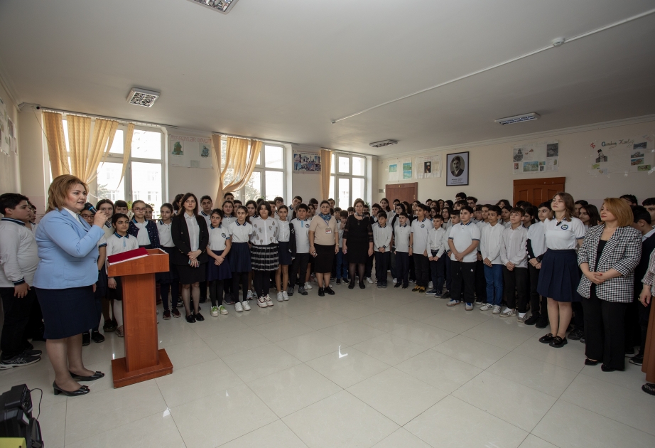 Bakının 158 nömrəli məktəbində “Green Note” layihəsinin icrasına başlanıb