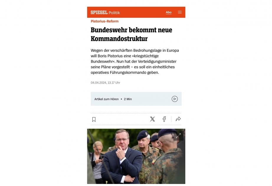 Bundesver islahatlar ərəfəsində