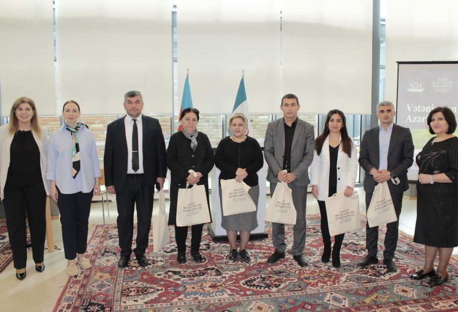 ADA Universiteti Qazax Mərkəzində “Vətənimsən, Azərbaycan!” müsabiqəsinin final mərhələsi keçirilib