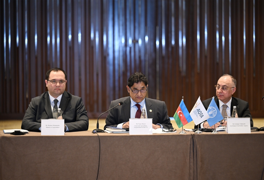 FAO-nun nümayəndəsi: Azərbaycan Avropa və Mərkəzi Asiyada qida nəzarəti sisteminin qiymətləndirilməsinin tamamlanmasına görə birinci ölkədir