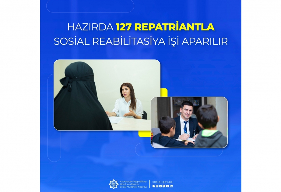 В настоящее время со 127 репатриантами проводится социально-реабилитационная работа
