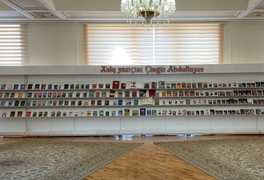 Milli Kitabxanada “Xalq yazıçısı Çingiz Abdullayev” adlı kitab sərgisi açılıb
