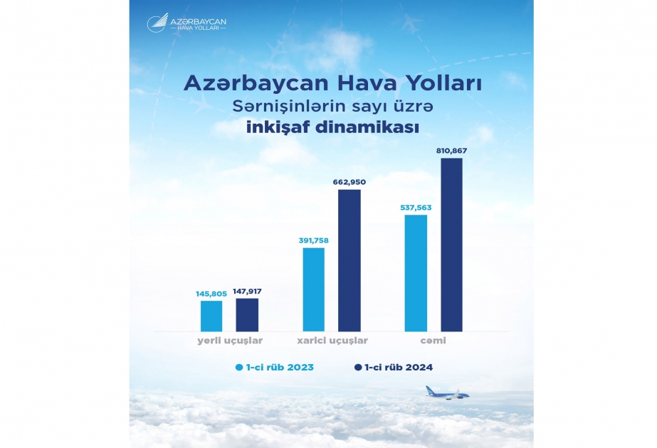 Президент AZAL: Пассажироперевозки на внутренних рейсах увеличились в первом квартале на 1,5 процента