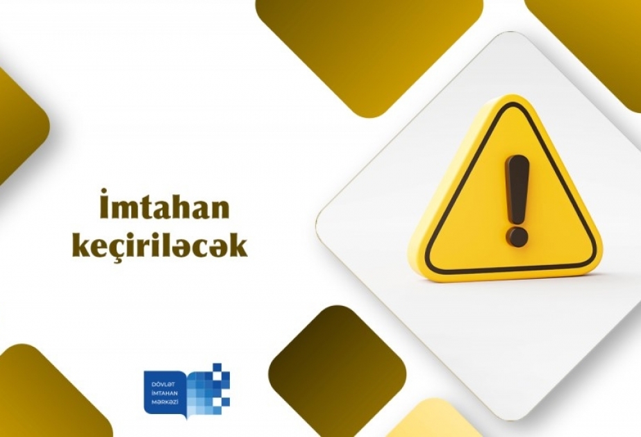 Aprelin 14-də 2700-dən çox namizəd dövlət qulluğu vəzifələri üzrə test imtahanı verəcək