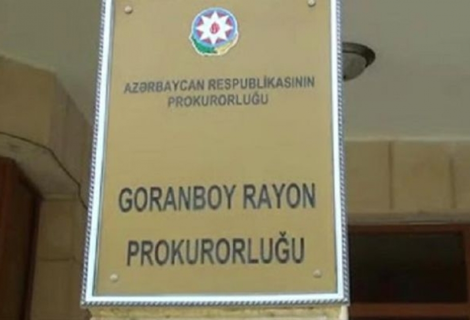 Goranboyda qəsdən adam öldürmə faktına görə cinayət işi başlanıb