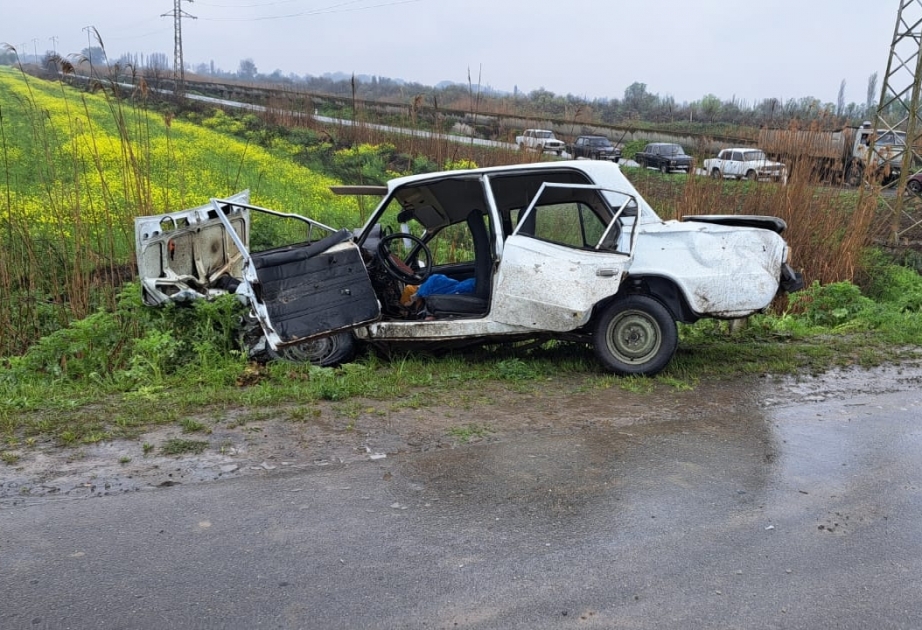 Zərdab -Kürdəmir avtomobil yolunda qeydə alınan yol qəzası ölümlə nəticələnib