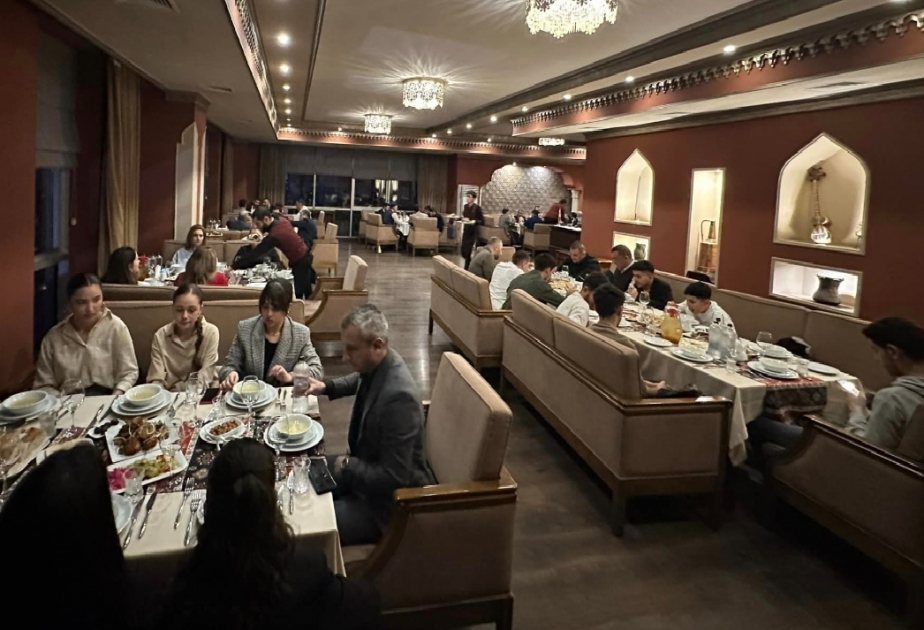 Marneulidə iftar süfrəsi təşkil olunub