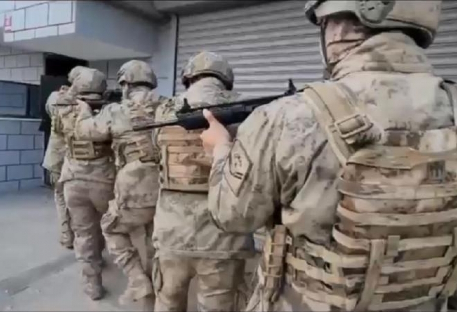 Türkiyənin 4 vilayətində antiterror əməliyyatı keçirilib, 14 şübhəli saxlanılıb