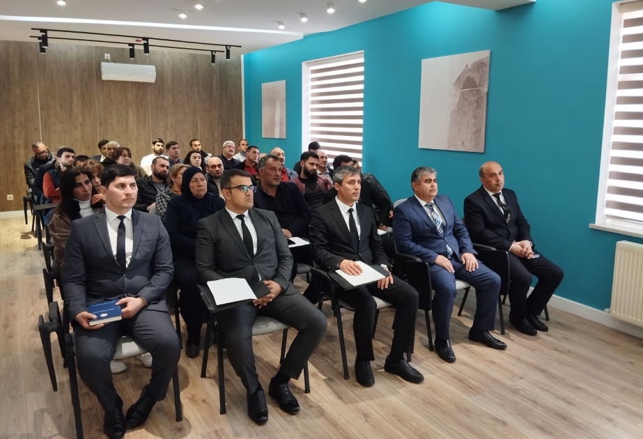 Ordubad şəhərində sahibkarlarla görüş keçirilib