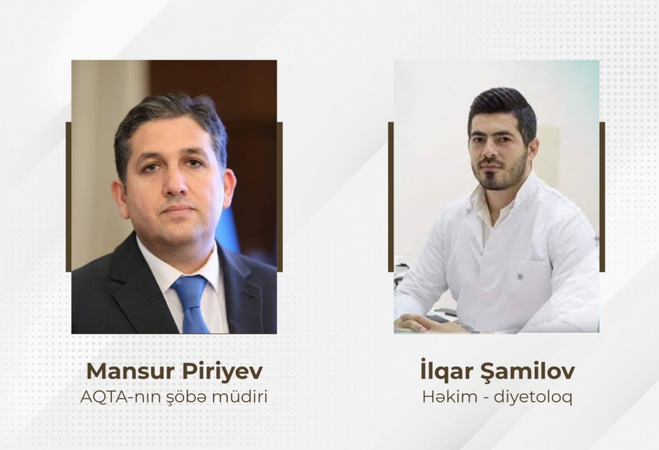 Mansur Piriyev: Vətəndaşlar saxta qida ekspertlərinə və ixtisas təhsili olmayan diyetoloqlara güvənməməlidir