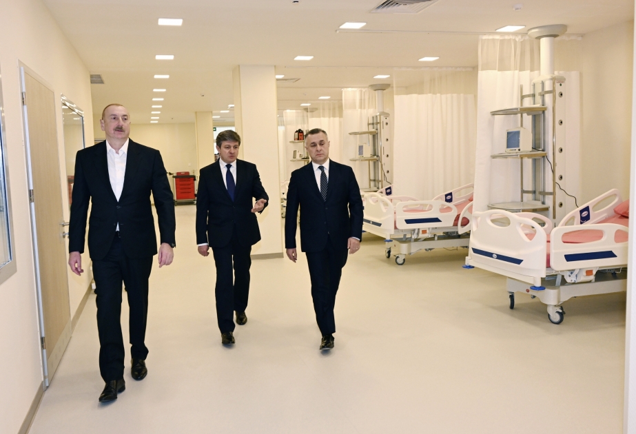 Se inauguró el Hospital Central del distrito de Gabala