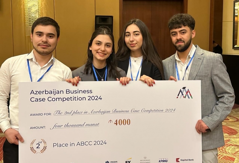 Team of Baku Higher Oil School ranks second in business competition