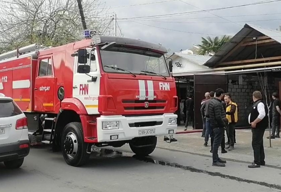 Göyçayda iki ev yanıb