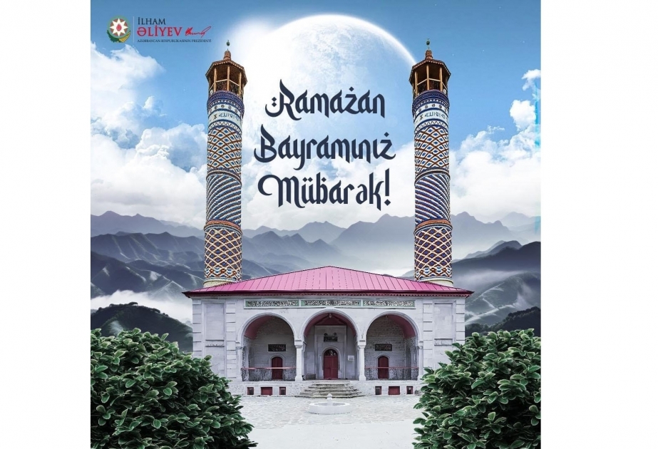 Präsident Ilham Aliyev veröffentlicht Foto zum Ramadan