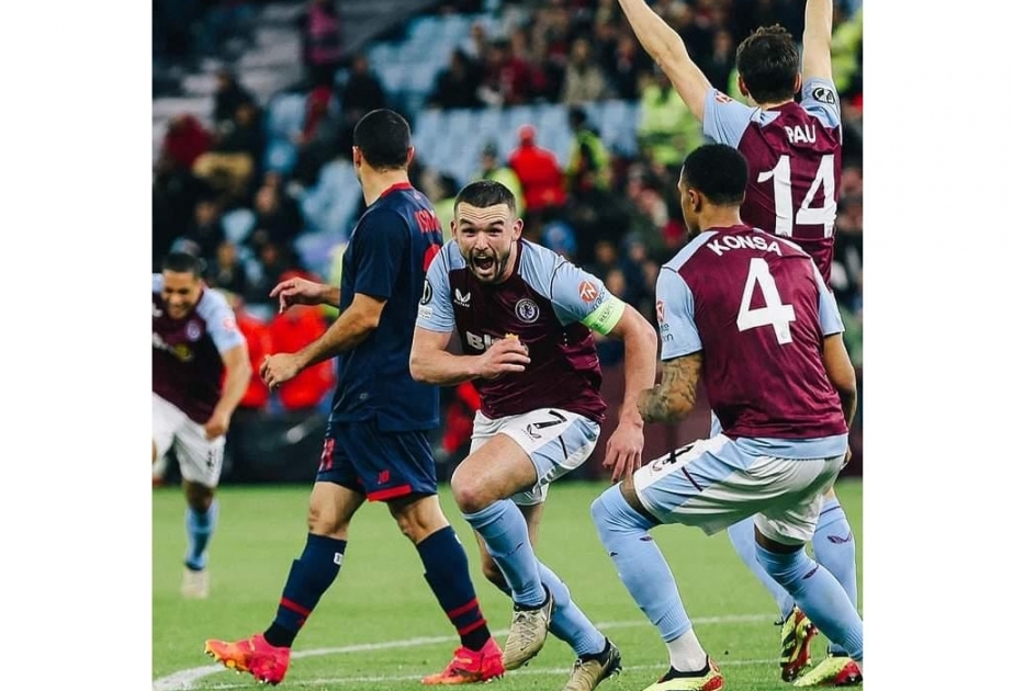 Aston Villa beat Lille in their Europa Conference League quarter-final first leg match