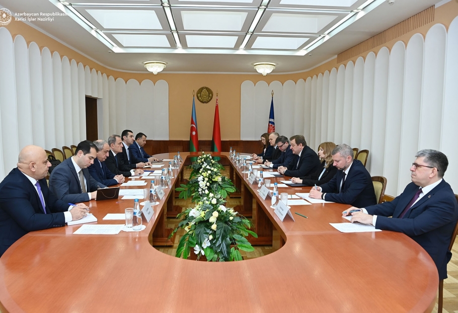 Azərbaycan və Belarus XİN rəhbərləri ikitərəfli münasibətləri müzakirə ediblər