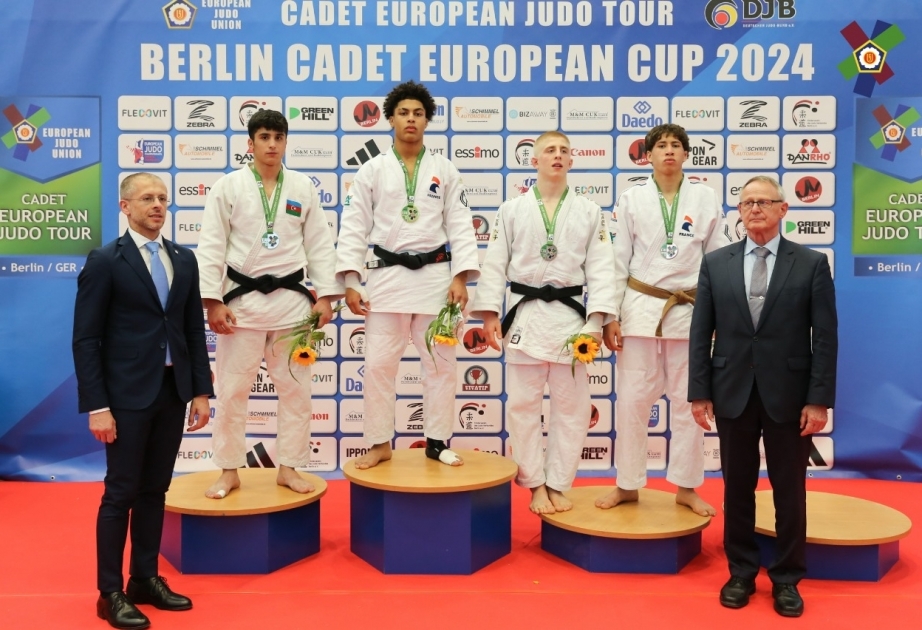 Azerbaijani judo team triumphs at Berlin Cadet European Cup 2024
